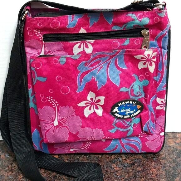 Expanding Hawaiian Crossbody/Shoulder Purse...NEW - Picture 1 of 8